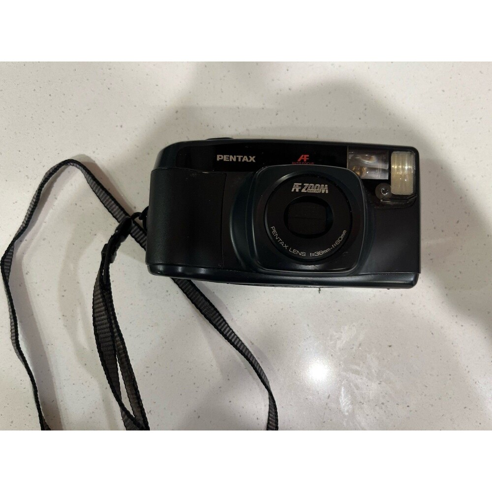 Pentax IQZoom 60 38-60mm AF Zoom Macro Point & Shoot Film Camera